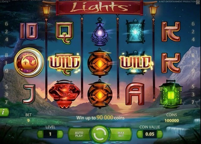 Игровой автомат Фонарики (Lights)